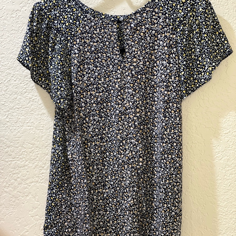 LOFT Floral Print Women's Top XS - Picture 4 of 5